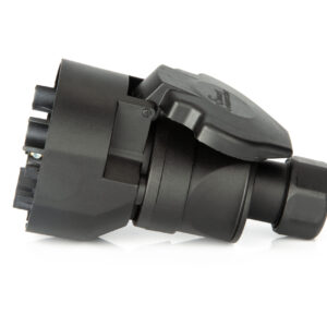 Sett med bil- og hengerkontakt fast montering 13-pin